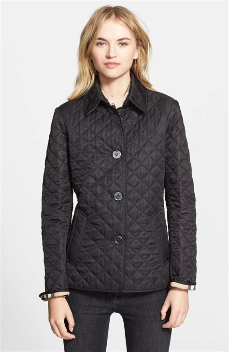 burberry brit fitted quilted copford jacket sale|Burberry cutout maxi dress.